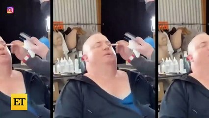 Watch Brendan Fraser's TRANSFORMATION for The Whale