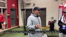 Alabama Softball Head Coach Patrick Murphy on 