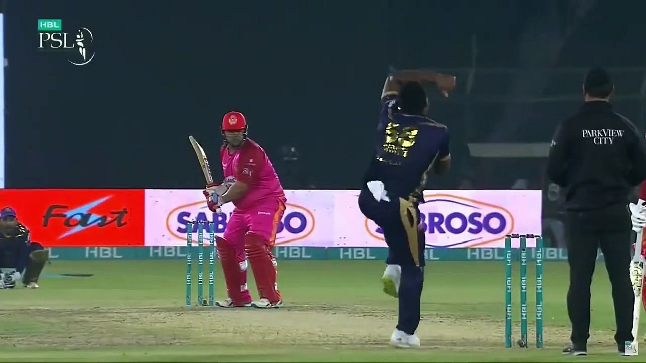 1st Innings Highlights||Quetta Gladiators vs Islamabad United ||Match 13||HBL PSL 8||MI2T