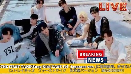 【THE_FIRST_TAKE】Stray_Kids「CASE_143_-Japanese_ver.-」に批判殺到。許せない（ストレイキッズ　ファーストテイク　日本語バージョン　MAXIDENT）(360p)