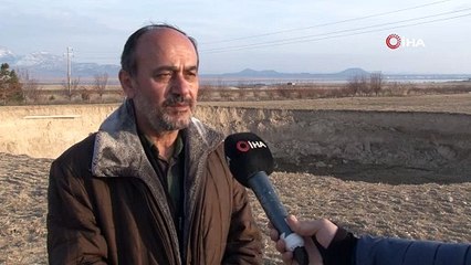 Konya’da iki fay arasında tedirgin eden görüntü!