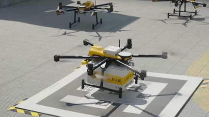 Çin'in Shenzhen Kentinde Drone Kurye ile Yemek Siparişi Hizmeti Başladı