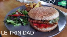 Le TRINIDAD - Burger au poulet, chorizo, poivrons et sauce Porto