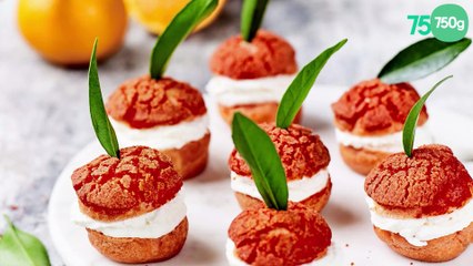 Choux en trompe-l’œil à la Clémentine de Corse