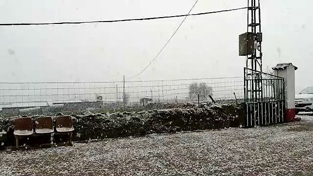 La nieve blanquea la provincia de Córdoba
