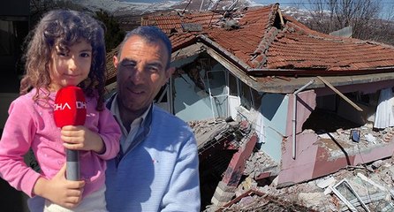 Açtığı delikle enkazdan çıktı, komşularının yardımına koştu