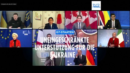 G7-Staaten: Gemeinsame Sanktionen gegen Russland müssen weitergehen
