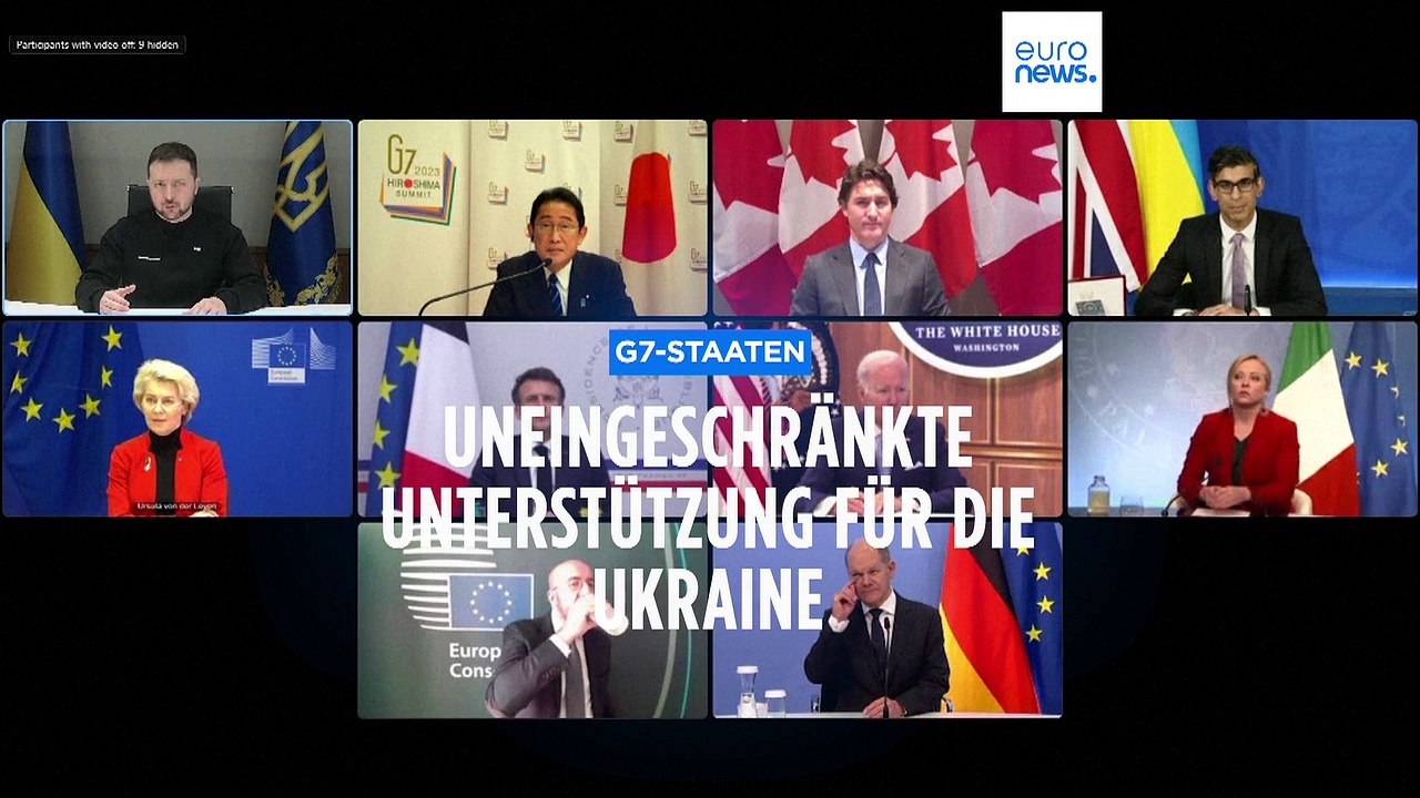 G7-Staaten: Gemeinsame Sanktionen gegen Russland müssen weitergehen