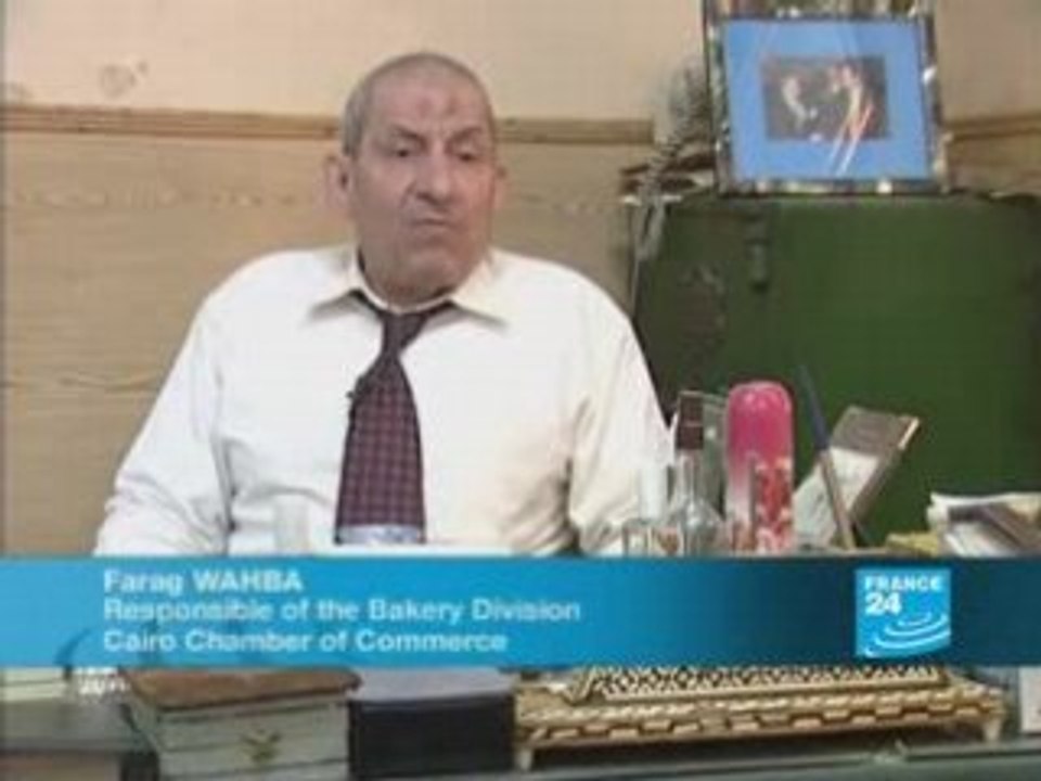 Bread getting short in Egypt