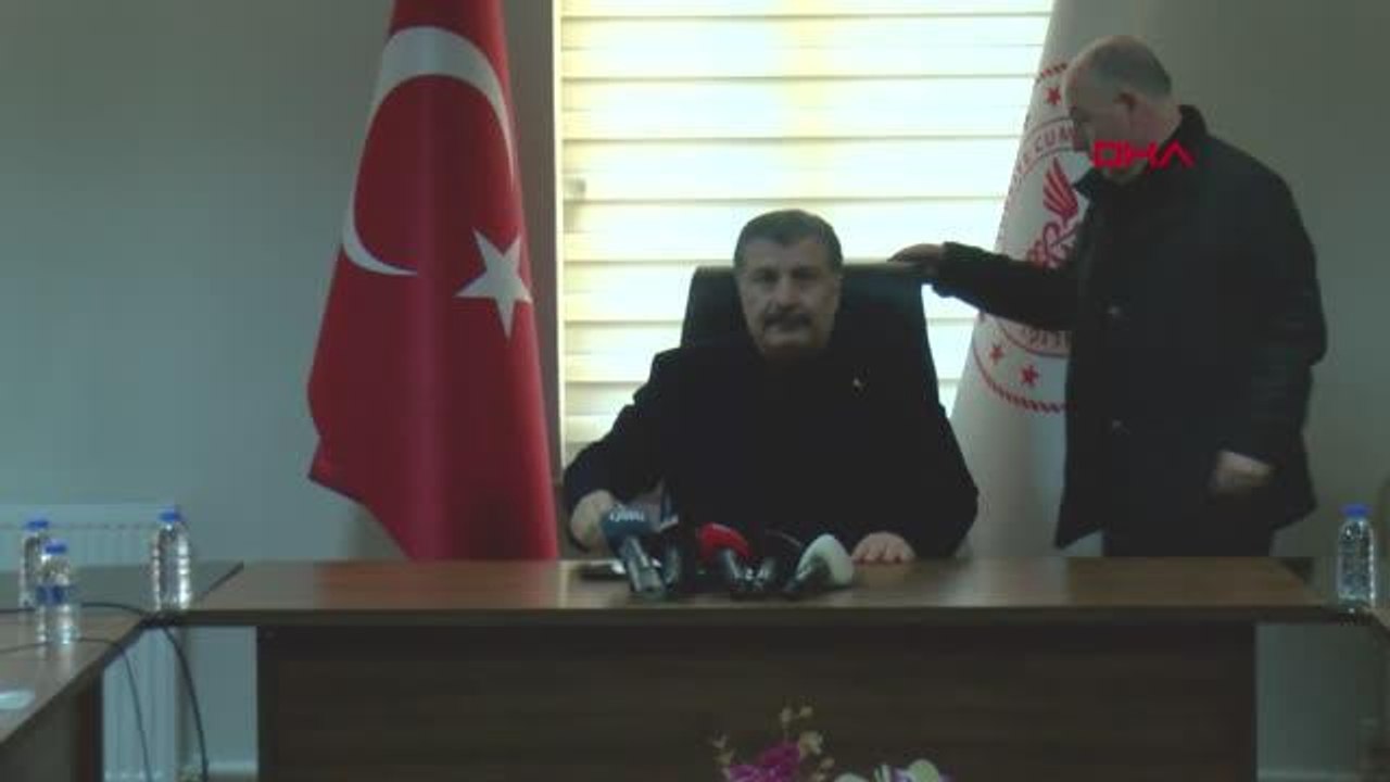 BAKAN KOCA DEPREM BÖLGESİNDE ŞEBEKE SUYUNU İÇME SUYU OLARAK KULLANMAYALIM