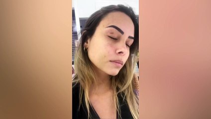 Süper Lig'te de top oynamıştı... Ünlü futbolcunun eşinden dayak iddiası