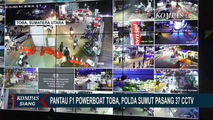 F1 Powerboat Lake Toba 2023, Polda Sumut Pasang 37 CCTV