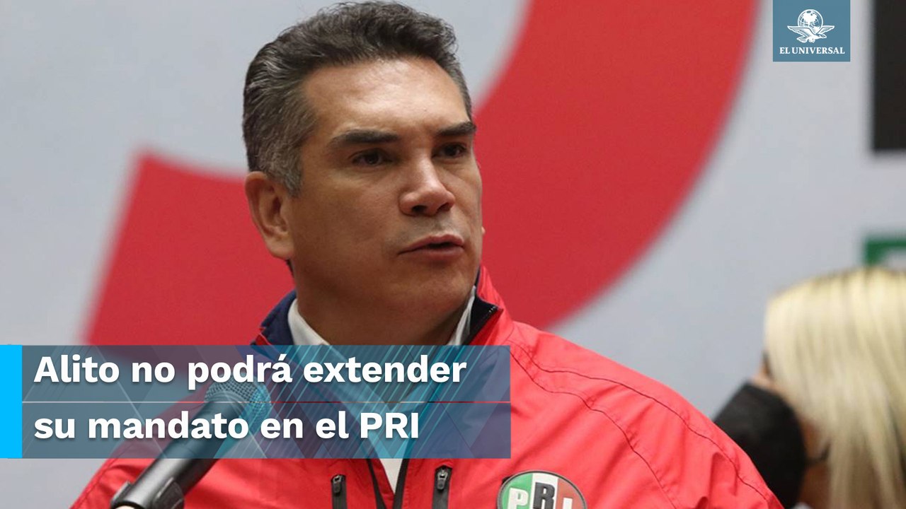 INE da revés a "Alito" Moreno; invalida extender su periodo como dirigente del PRI