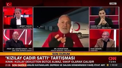 Kızılay Başkanı’ndan hükümete eleştiriler: Askeri konumlandırmazsanız yanlış yaparsınız’