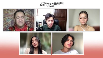 ArtisTambayan: Saviour Ramos, na-pressure nga ba na kasama ang ama sa shoot?