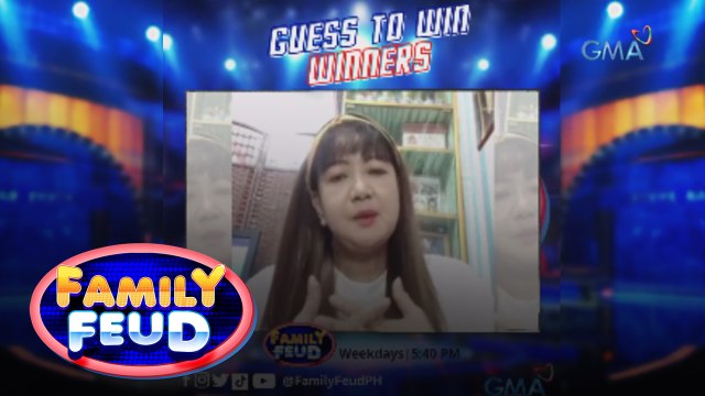 Family Feud: Message from 'Guess To Win Promo' winners (Online Exclusives)