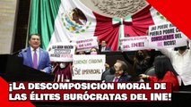 ¡La descomposición moral delas élites burócratas del INE!