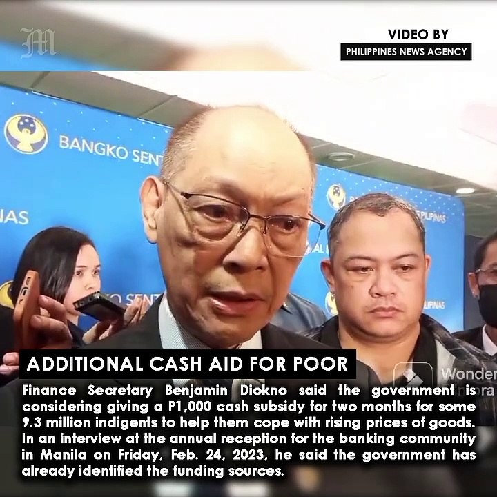 Additional cash aid for poor