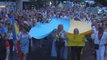 Marchas de protesta en Buenos Aires y Lima por la invasión de Ucrania