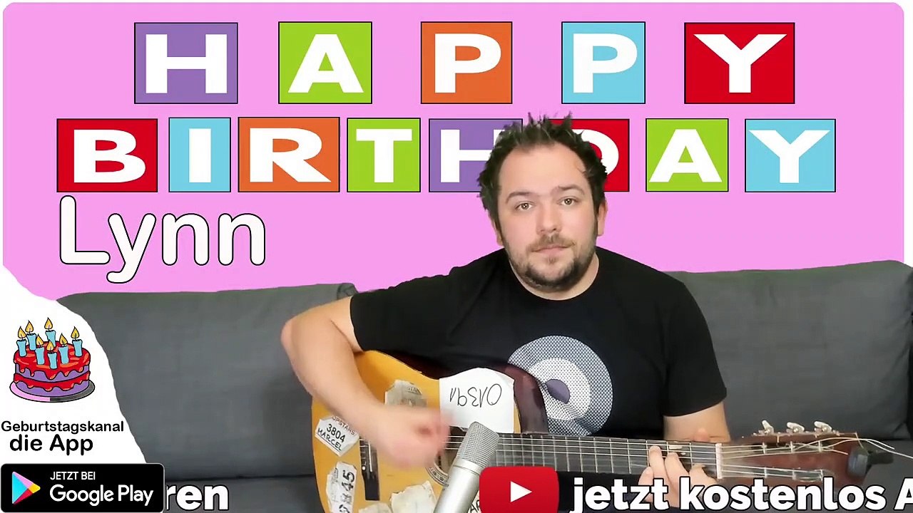 Happy Birthday, Lynn! Geburtstagsgrüße an Lynn