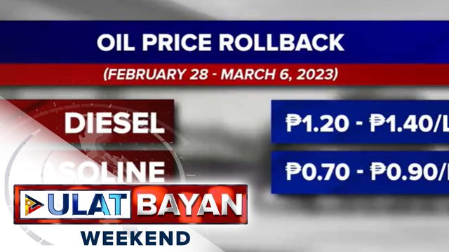 Presyo ng produktong petrolyo, posibleng bumaba sa susunod na linggo