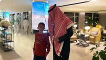 من أنقاض الزلزال إلى مقابلة رونالدو.. الطفل السوري يصل الرياض لتحقيق حلمه