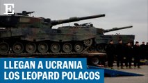Los primeros tanques Leopard2 polacos llegan a Ucrania