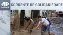 Conheça os voluntários que trabalham incansavelmente para ajudar às vítimas do Litoral Norte