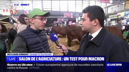 "On nous supprime aujourd'hui nos moyens de production" affirme Guy-Louis Arnoux céréalier en Vendée