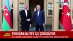 Cumhurbaşkanı Erdoğan ile Azerbaycan Cumhurbaşkanı Aliyev Vahdettin Köşkü'nde görüşüyor