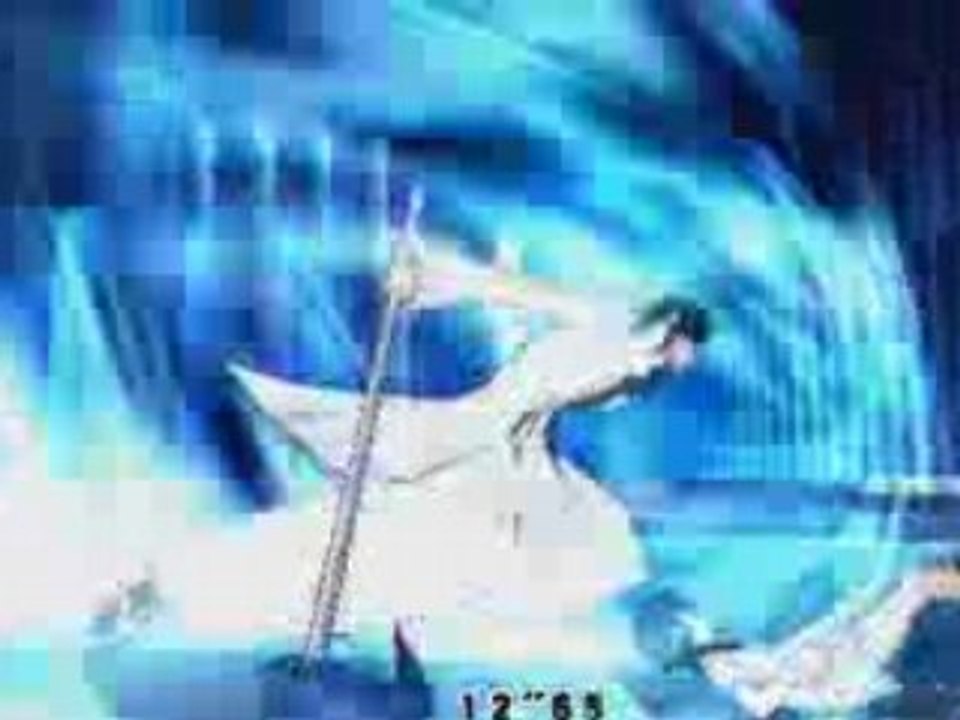 bleach 5 psp Aaroniero vs rukia