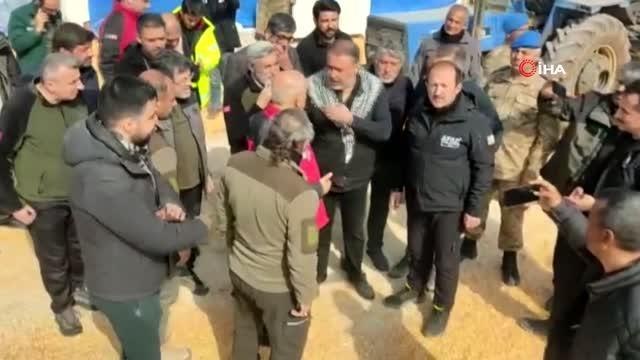 Bakan Kirişçi, çadırda kalan depremzedeleri ziyaret etti