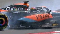 Oscar Piastri forced to act fast when McLaren takes 360-degree spin during F1 testing