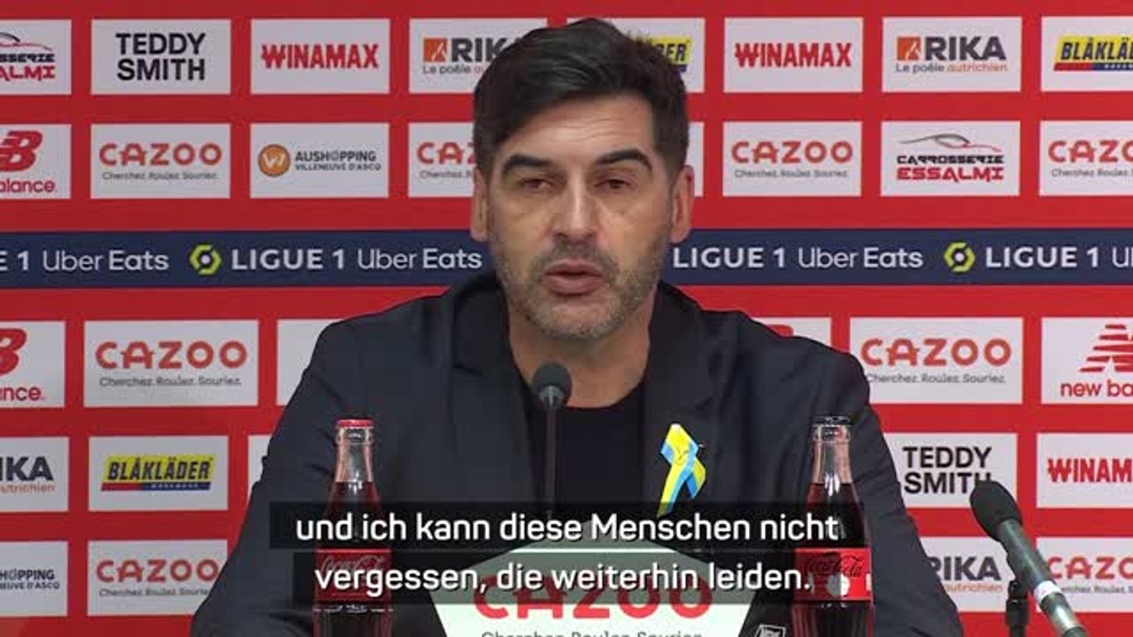Fonseca widmet Lille-Sieg der Ukraine