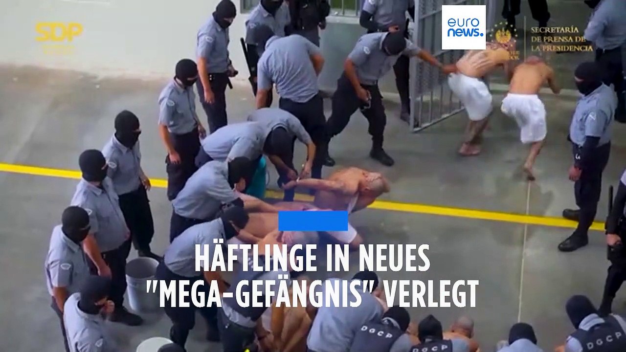 Kampf gegen Banden: El Salvador weiht neues 'Mega-Gefängnis' ein