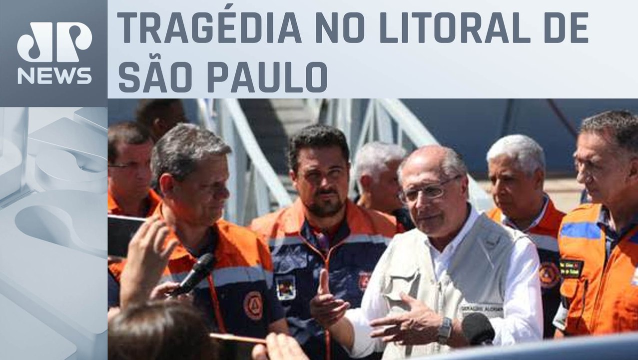 Vice-presidente Geraldo Alckmin a caminho de Sã...