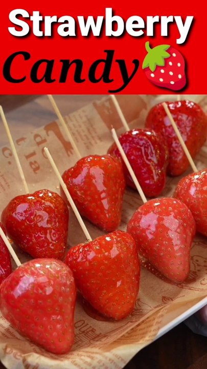 how to make healthy strawberry candy