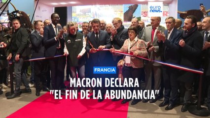 Macron declara "el fin de la abundancia" del agua ante la sequía que sufre Francia