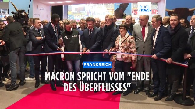 Die fetten Jahre sind vorbei: Frankreichs Präsident ruft zum Wassersparen auf