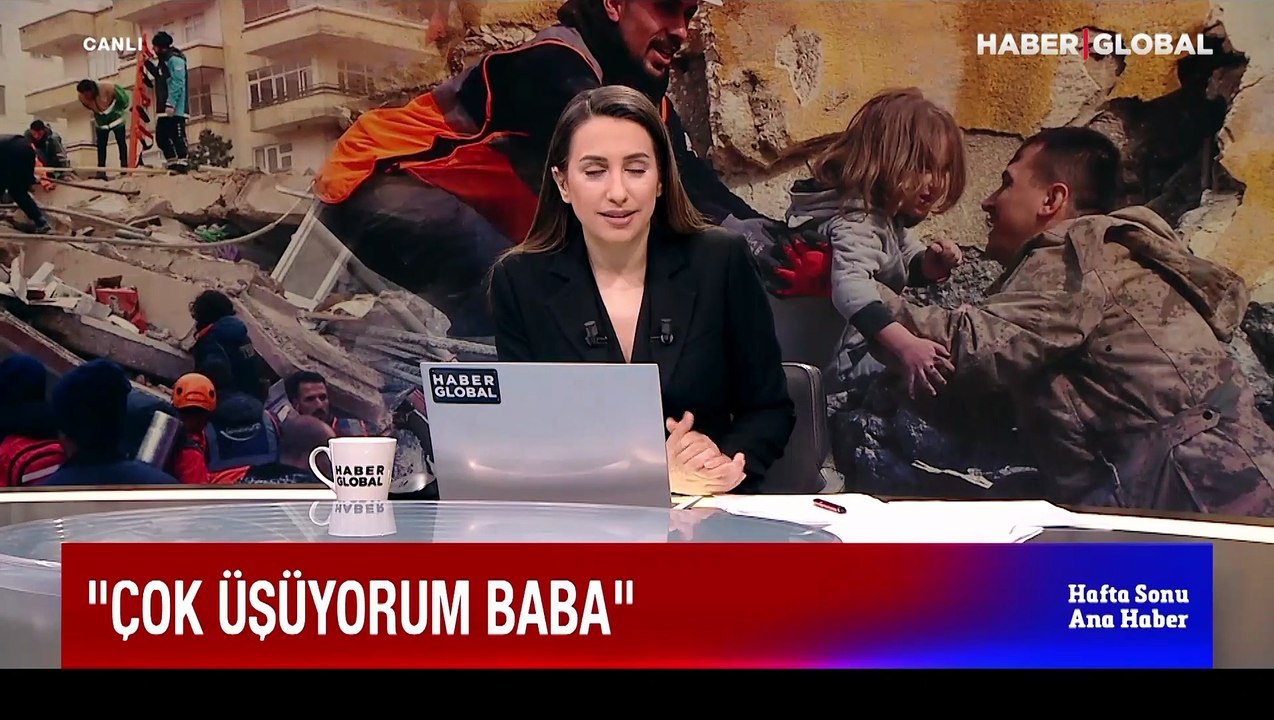 Depremin simge ismi minik Yağmur, enkaz altında yaşadıklarını anlattı: Babam yanımda olduğu için korkmadım