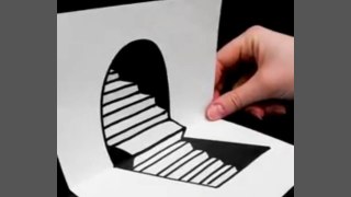How to create 3d illusion stairs tutorial video 2023 | Dailymotion trending video 2023