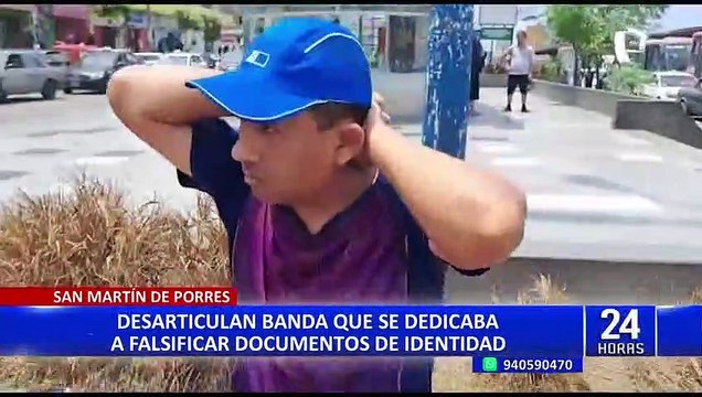 SMP: Desarticulan banda dedicada a la falsificación de documentos a gran escala