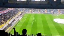 Fenerbahçe tribünlerinden 'hükümet istifa' sloganları