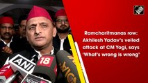 Ramcharitmanas row: Akhilesh Yadav’s veiled attack at CM Yogi, says ‘What’s wrong is wrong’