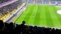 Fenerbahçe - Konyaspor karşılaşmasında tribünler 'istifa' çağrısıyla inledi