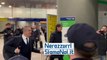Inter in partenza da Rho Fiera per la trasferta di Bologna (MILANO - 25 febbraio 2023)