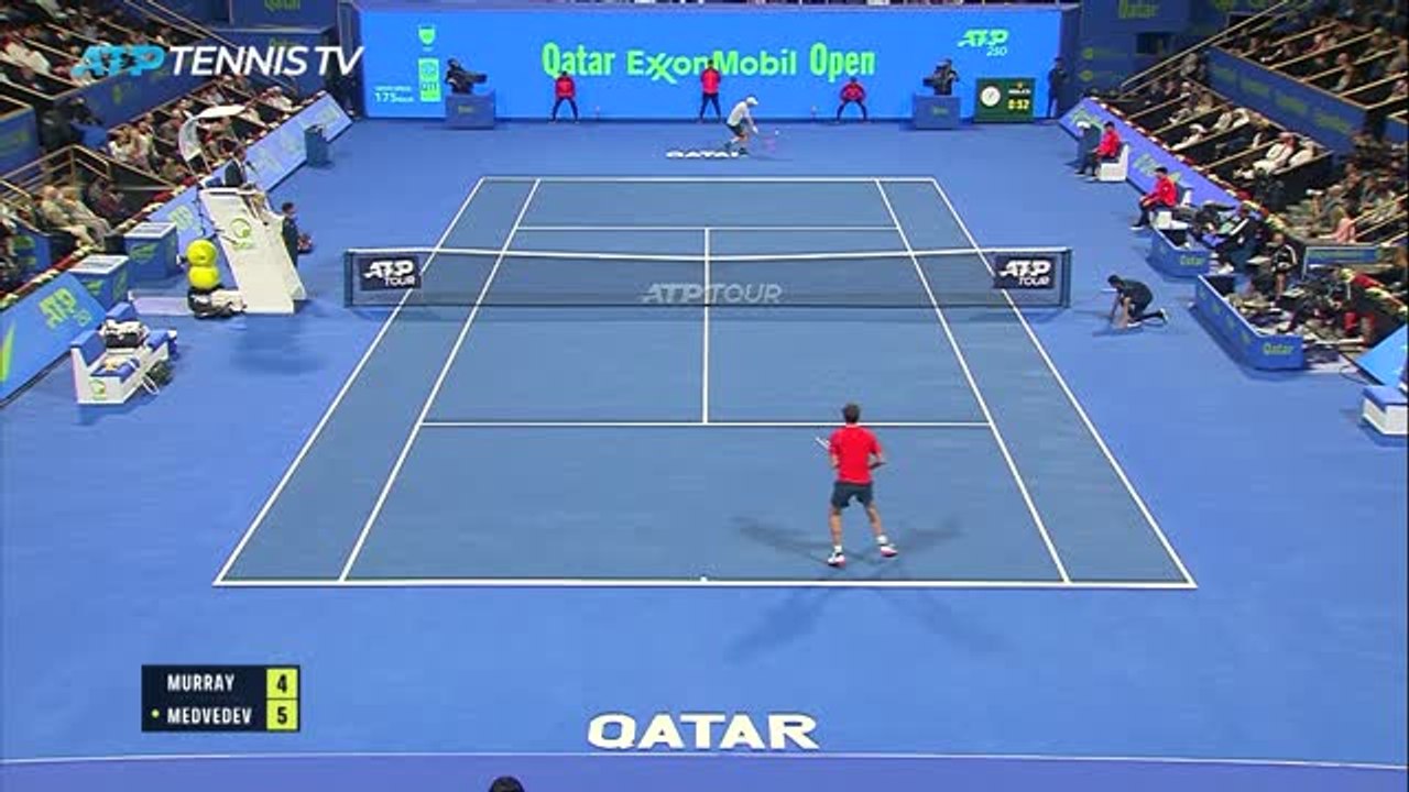 Doha - Medvedev, retour au premier plan