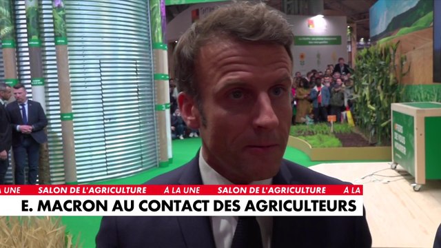 Emmanuel Macron : «C’est par le dialogue et le respect que l’on arrive à construire des solutions»