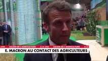 Emmanuel Macron : «C’est par le dialogue et le respect que l’on arrive à construire des solutions»