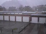 tempête de Neige à Chênée Liège